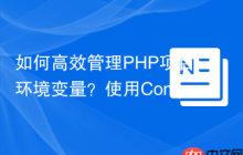 如何高效管理PHP項(xiàng)目環(huán)境變量？使用Composer和sixlive/dotenv-editor輕松搞定