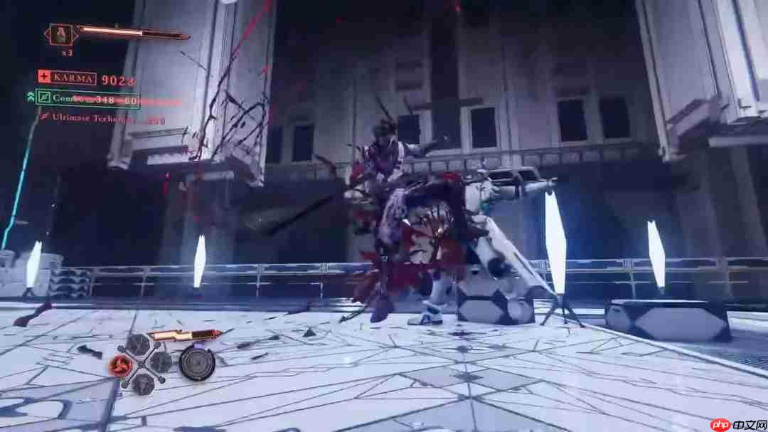 《忍者龙剑传4》新实机演示 高速战斗杀敌很刺激