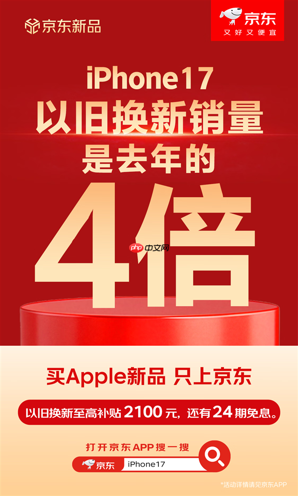 iPhone 17开卖4小时 京东宣布全国超3万人签收