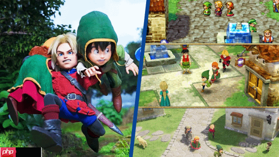 差异明显！勇者斗恶龙7重制版与原版画面进化对比