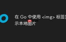 在 Go 中使用 <img> 标签显示本地图片
