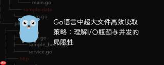 Go语言中超大文件高效读取策略：理解I/O瓶颈与并发的局限性