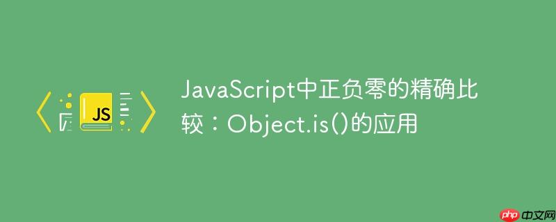 JavaScript中正负零的精确比较：Object.is()的应用
