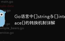 Go语言中[]string与[]interface{}的转换机制详解
