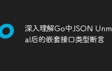 深入理解Go中JSON Unmarshal后的嵌套接口类型断言