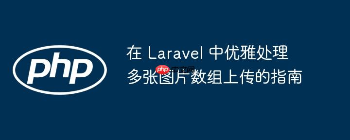在 Laravel 中优雅处理多张图片数组上传的指南