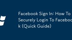 Facebook Log masuk: Cara Log Masuk ke Facebook (Panduan Pantas)