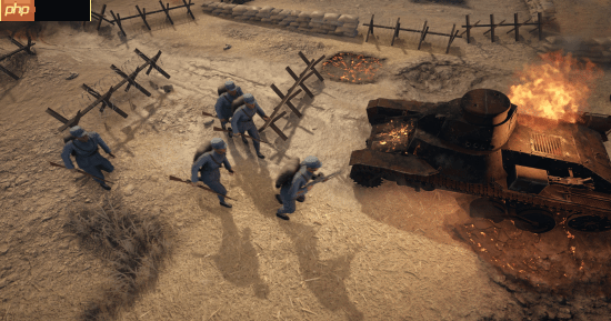 国产反法西斯战争题材独立新作《勇气赞歌》实机首曝！融合RTS和RTT玩法