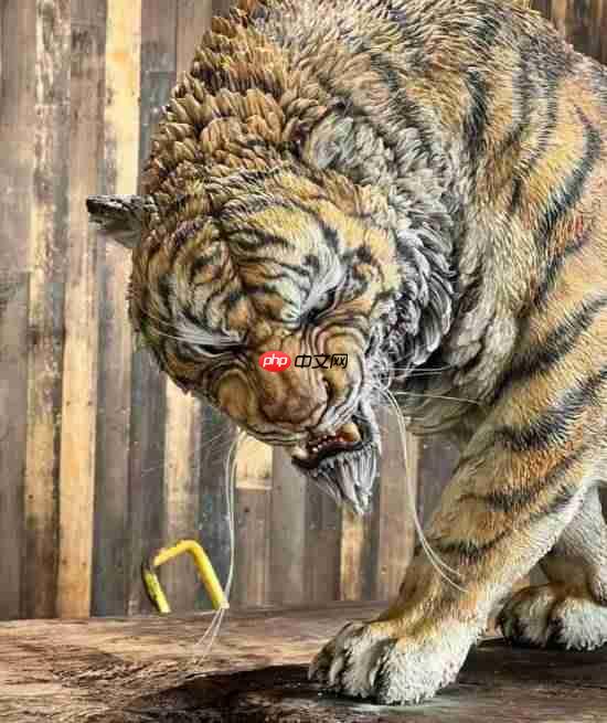 《黑神话:钟馗》钟馗骑虎雕像霸气公开!钟馗还光着脚?