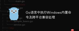 Go语言中执行Windows内置命令及跨平台兼容处理