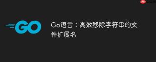 Go语言：高效移除字符串的文件扩展名