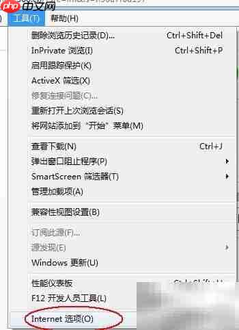 清除IE浏览历史记录