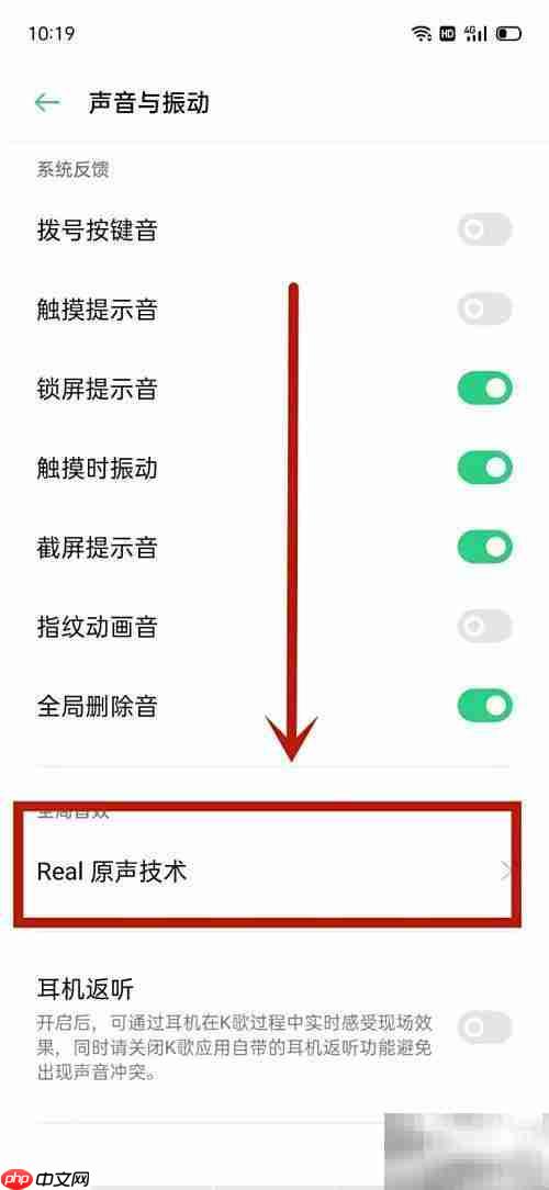 OPPO Real原声设置方法