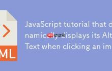 在点击图片时动态显示其替代文本(Alt Text)的JavaScript教程