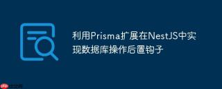 利用Prisma扩展在NestJS中实现数据库操作后置钩子