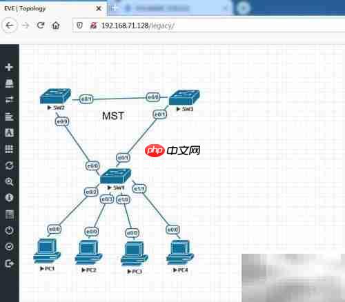 思科MST交换机配置步骤