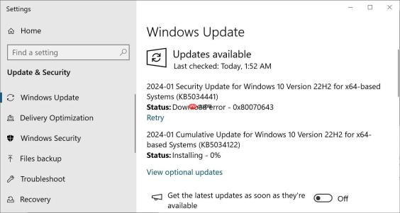 微软承认部分 WinRE 分区无法承载 1 月更新，导致 Win10、Win11