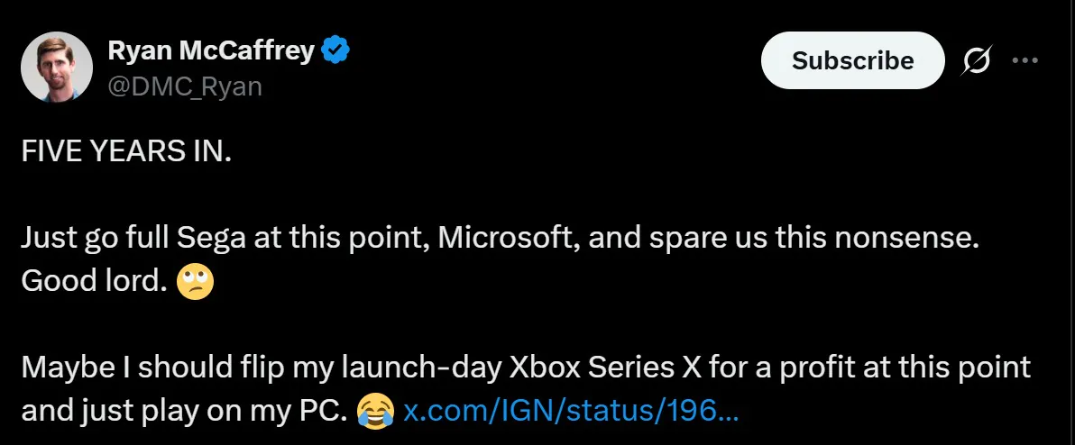 不如学世嘉!微软Xbox涨价被玩家质疑“捞一笔就跑”