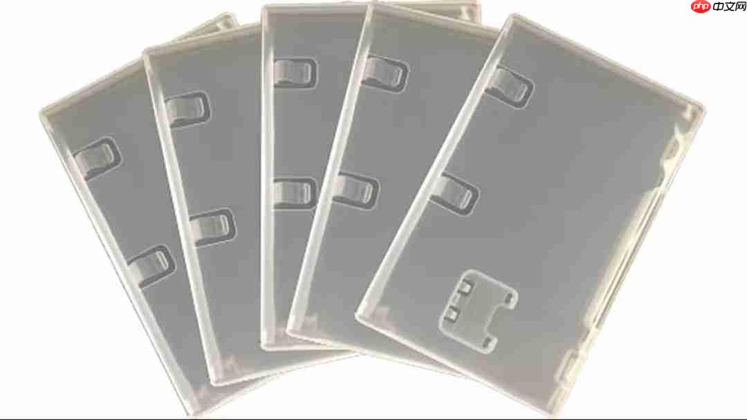 告别透明 任天堂初代Switch游戏卡带盒也变红了