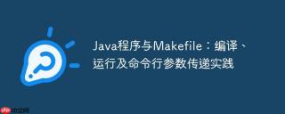 Java程序与Makefile:编译、运行及命令行参数传递实践