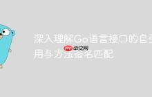 深入理解Go语言接口的自引用与方法签名匹配