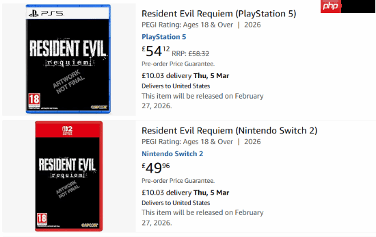 成本优势？《生化危机9》NS2版定价可能更便宜