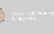 Go语言：从TCP连接中高效提取IP地址的教程