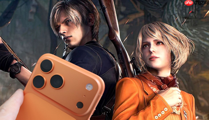 流畅运行3a大作！iphone 17 pro高清近60帧玩《生化危机4re》