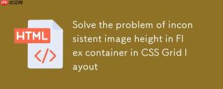 解决CSS Grid布局中Flex容器内图片高度不一致问题