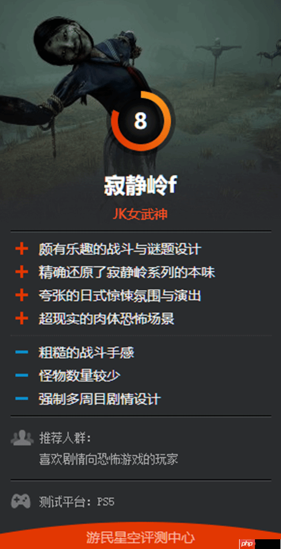 《寂静岭f》GS站9分:不仅是回归更是一次非凡的进化!