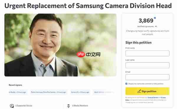 三星galaxy影像规格停滞甚至开倒车！网友请愿要负责人下台