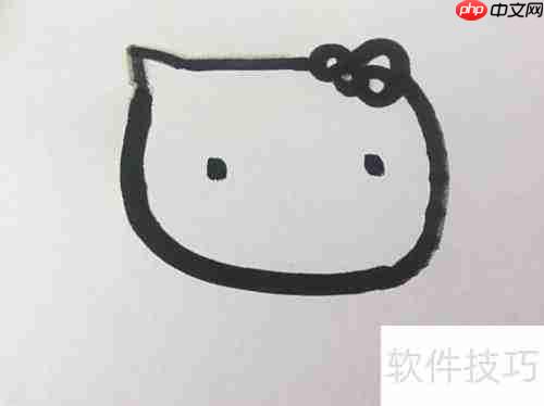 Hello Kitty绘画教程