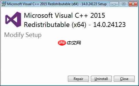 Win10电脑运行程序缺少Microsoft Visual C++ 2015 Runtime怎么办