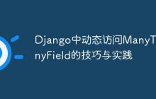 Django中动态访问ManyToManyField的技巧与实践