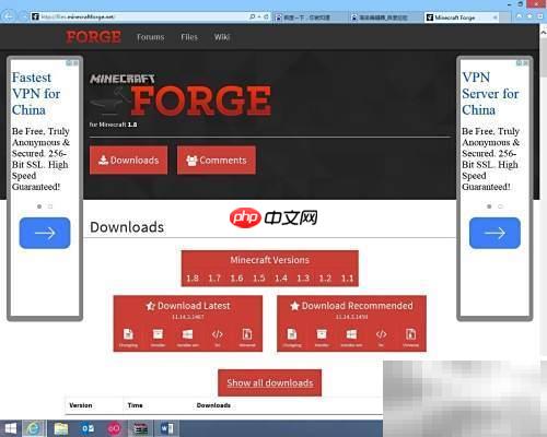 Minecraft Forge安装包下载指南