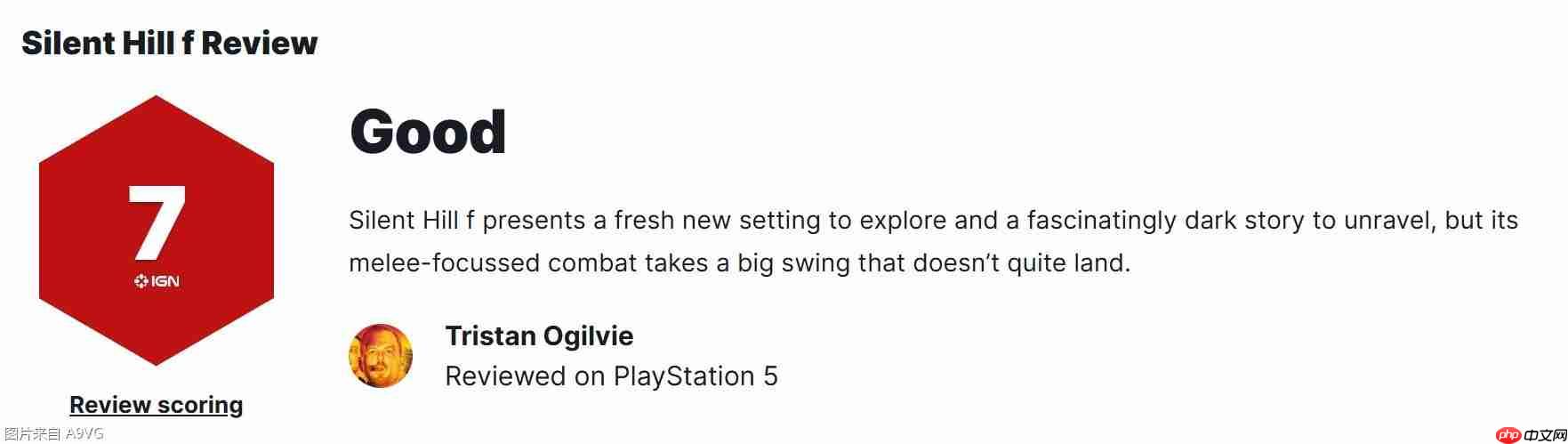 《寂静岭f》全球媒体评分解禁 MC均分86起步