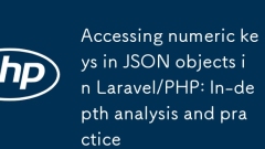 Accéder aux clés numériques dans les objets JSON dans Laravel / PHP: analyse et pratique approfondies