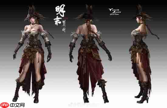 《明末：渊虚之羽》超多概念原画公布！近期评价已回暖