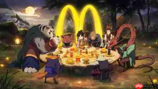 《黑神话》麦当劳联动动画公开!天命人带六妹去六六村