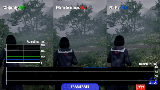 《寂静岭f》PS5画面对比：原生分辨率最低仅360P！PSSR强化无法关闭