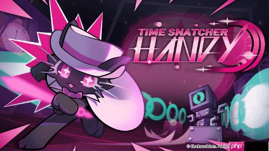 猫咪怪盗“亨迪”时间暂停弹幕Roguelike “时间掠夺者亨迪”参展Steam Next Fest