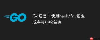 Go语言：使用hash/fnv包生成字符串哈希值