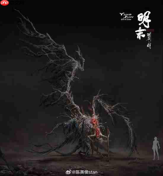 《明末渊虚之羽》新一批概念图放出：双头女妖美丽又惊悚！