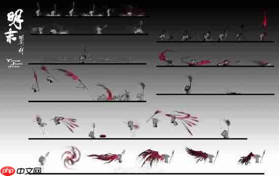 《明末渊虚之羽》新一批概念图放出：双头女妖美丽又惊悚！