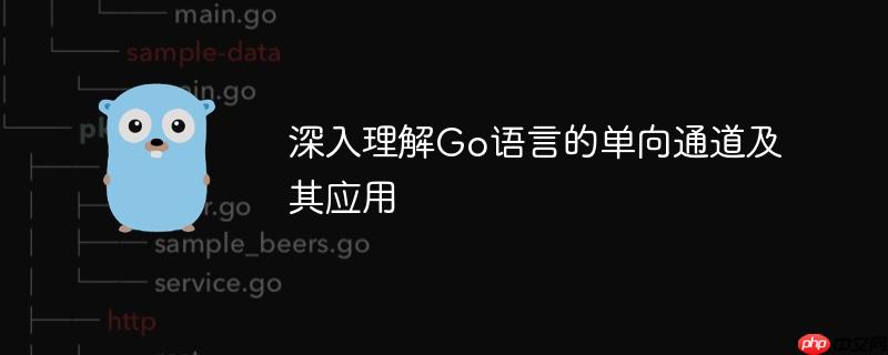 深入理解Go语言的单向通道及其应用
