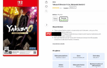 《如龙0 导剪版》打折开启 曝年底结束Switch2独占