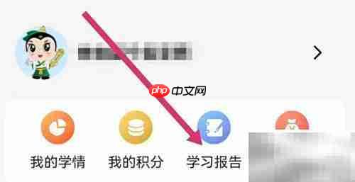 金英杰APP查看学习报告指南