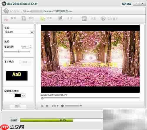 idoo视频编辑器加字幕教程
