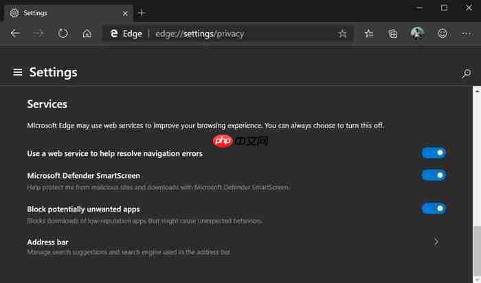 Win10 Edge Canary版引入全新防护特性——PUA防护