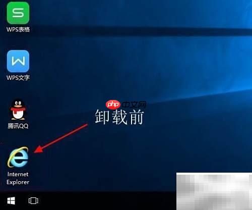 IE卸载后图标无法删除？